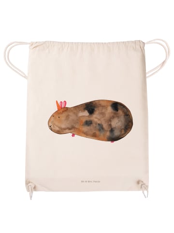 Mr. & Mrs. Panda Gymtasche Einhorn Meerschweinchen ohne Spruch in Creme