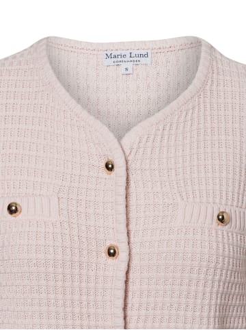 Marie Lund Strickjacke in rosa - 0003