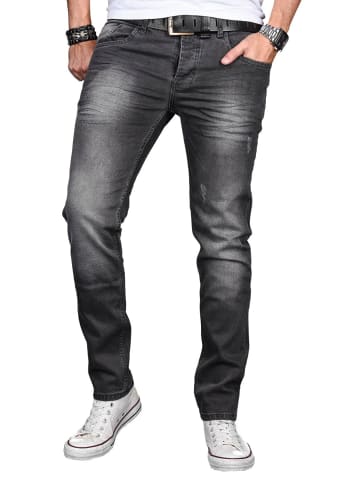 Alessandro Salvarini Jeans Salvarini-Basic-Multi2 in Dunkelgrau