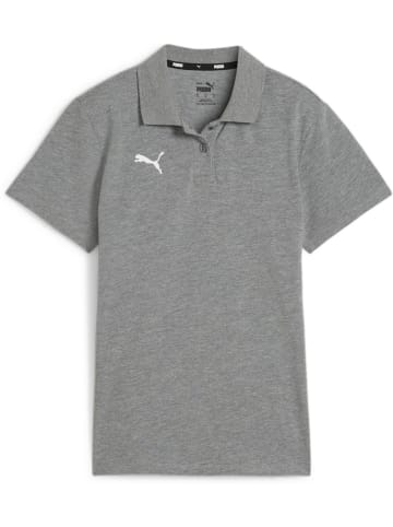Puma Polo "TeamGoal CasuaLongsleeve Polo Wmn" in Grau