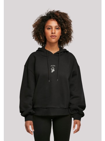 F4NT4STIC Organic Oversized Hoody Boo Crew Halloween in schwarz