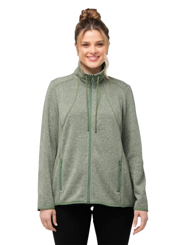 Ulla Popken Sweatjacke in mintgrün