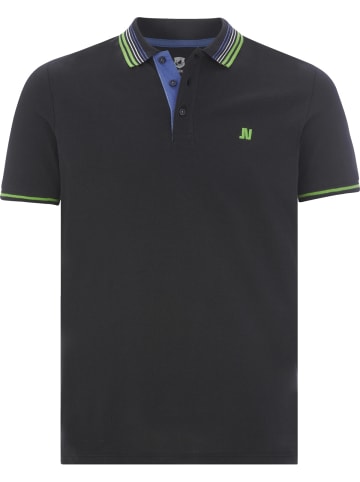 Jan Vanderstorm Poloshirt VOLKBERT in schwarz