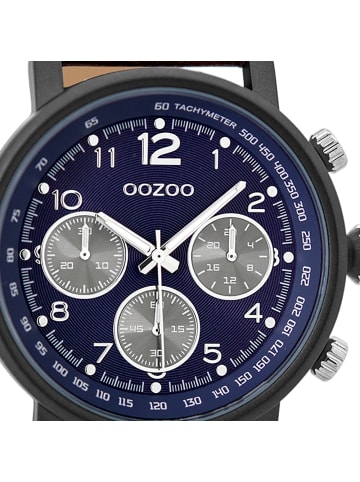 Oozoo Armbanduhr Oozoo Timepieces braun extra groß (ca. 48mm)