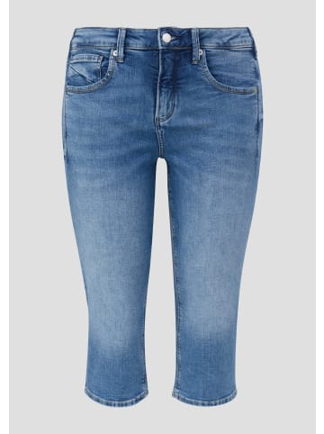 QS Jeans-Hose 3/4 in Blau