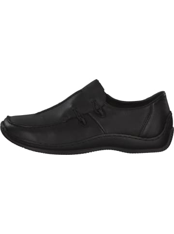 rieker Slip-On-Sneaker in Schwarz