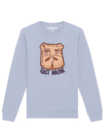wat? Apparel Sweatshirt Toast Malone in Serene Blue