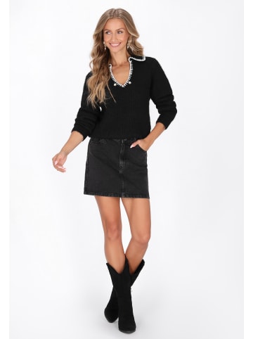 IZIA Women Sweater in black