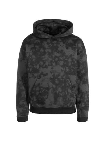 Under Armour Hoodie Curry Acid Wash in dunkelgrau / grau