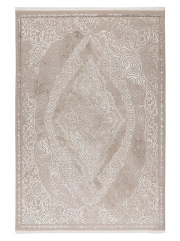 Kayoom Kayoom Neu 2026 Wohnzimmer Kurzflor Teppich Reservat 125 beige in beige