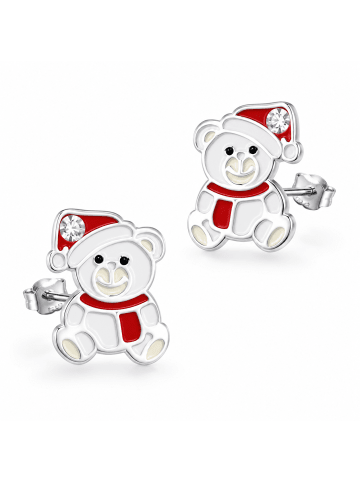 schmuck23 Silber-Ohrringe 925 Nikolaus 0,7 cm x 0,8 cm