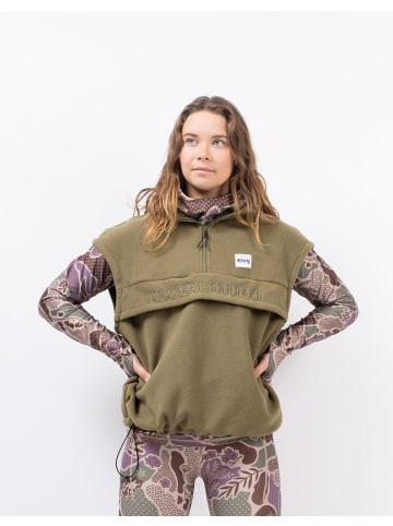 eivy Fleeceweste in Olive