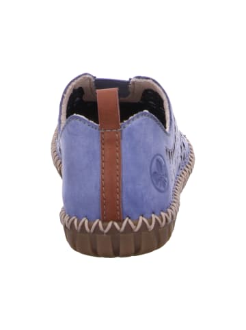 rieker Slipper in blau
