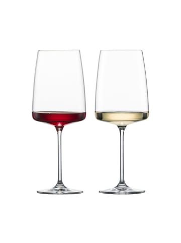 Zwiesel Glas 2er Set Weingläser Vivid Senses 660 ml in transparent