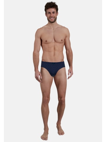 Götzburg Slip 2Er Pack Bray in blau-dunkel-Minimal
