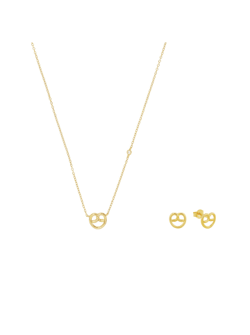 Amor Set Silber 925, gelbvergoldet in Gold