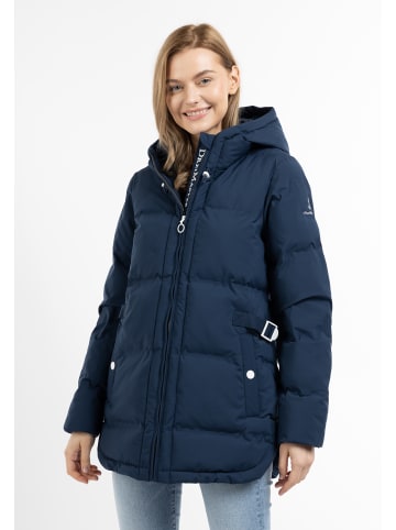 DreiMaster Maritim Winterjacke Mit Wattierung in Dunkelmarine