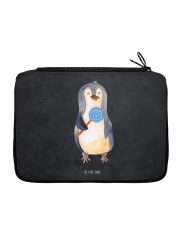 Mr. & Mrs. Panda Federtasche Pinguin Lolli ohne Spruch in Kreidetafel