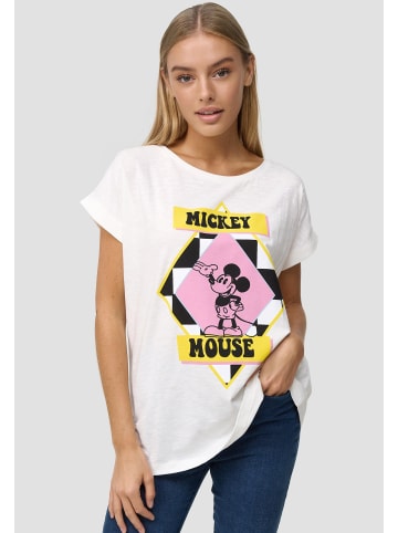 Re:Covered T-Shirt Mickey Mouse Pop Colour in Ecru