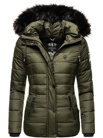 Navahoo Winterjacke Zuckerbiene in Olive