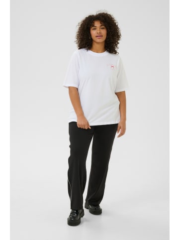 KAFFE curve T-shirt KClenny in Optical White
