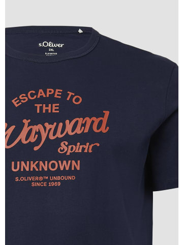 s.Oliver T-Shirt in 59D1_navy