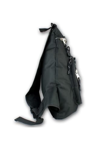 Bag Street Freizeitrucksack Nylon schwarz ca. 32cm breit ca. 45cm hoch