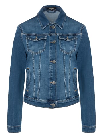 More & More Denimjacke in middle blue denim