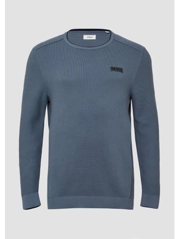 s.Oliver Strickpullover in 5363_blassblau