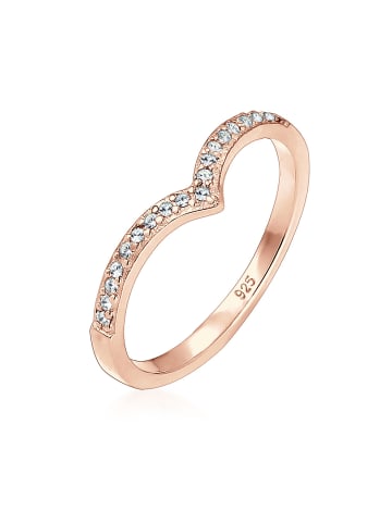 Elli Ring 925 Sterling Silber in Rosegold