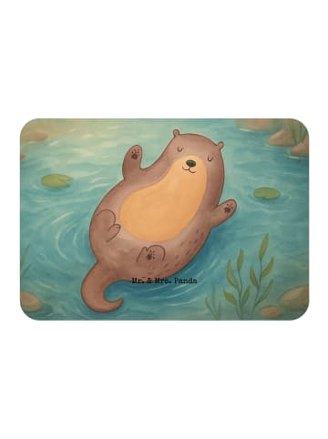 Mr. & Mrs. Panda Fridge Magnet Otter Umarmen Design ohne Spruch in Weiß