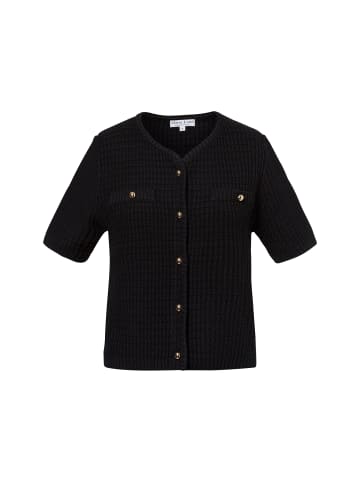 Marie Lund Strickjacke in schwarz - 0001