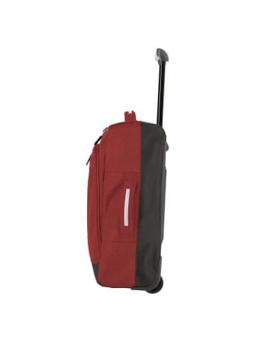 travelite Kick-Off - 2-Rollen-Kabinentrolley S 55 cm (schwarz) in rot