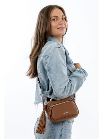 EMILY & NOAH Umhängetasche E&N Belli in cognac