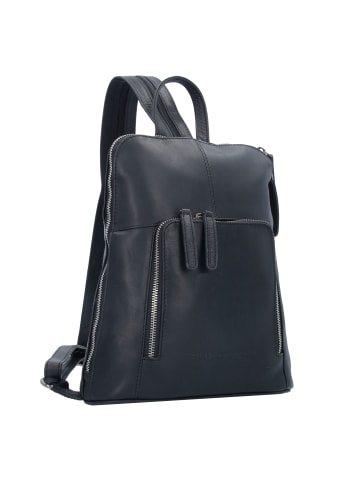 The Chesterfield Brand Vivian City Rucksack Leder 28 cm in schwarz
