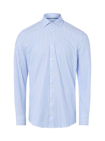 Finshley & Harding Hemd in weiß hellblau