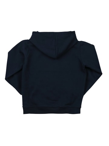 SCHIETWETTER Kinder Kapuzenpullover "Ja Moin" in navy-neongreen