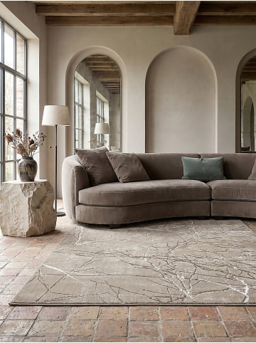KADIMA DESIGN Läufer Abstrakt pflegeleicht Wohnzimmer Schlafzimmer Flur Esszimmer in Beige