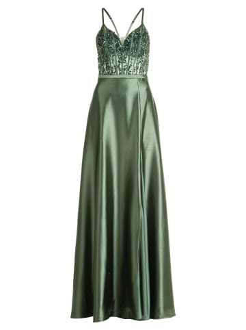 Vera Mont Abendkleid mit Stickerei in Light Aventurine