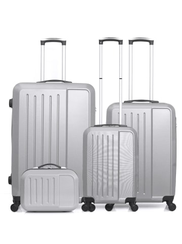 Hero 4 tlg. Kofferset VESUVIO-C in HeLgrau (95L/64L/37L/9L)
