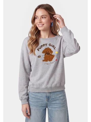myMo Women Sweatshirt in Grey