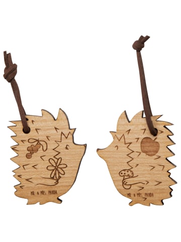 Mr. & Mrs. Panda paar schlüsselanhänger Igel ZweiMenschkeit ohne Sp... in Braun