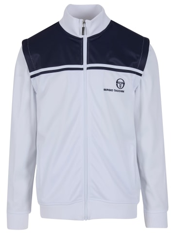 Sergio Tacchini Sergio Tacchini Trainingsjacken in white/maritime blue