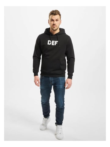 DEF Kapuzenpullover in black