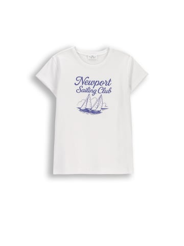 Coccodrillo T-shirt mit kurzen Ärmeln in weiß