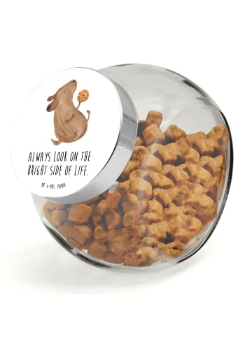 Mr. & Mrs. Panda Leckerli Dose Hund Keks mit Spruch in Weiß