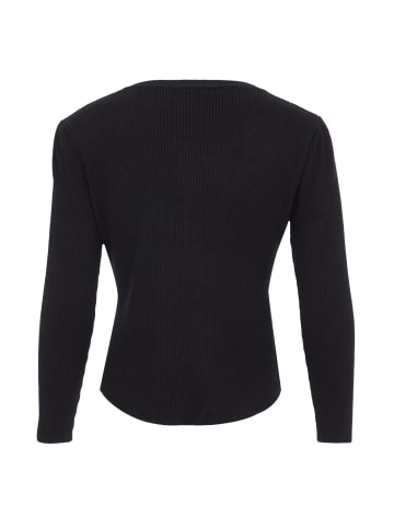VERNOLE Damen Strickjacke in Schwarz