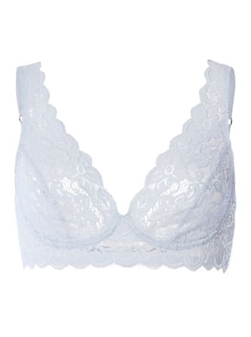 Hanro Soft Cup BH - ohne Bügel Moments in Blue dove