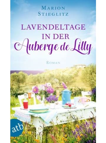 aufbau Lavendeltage in der Auberge de Lilly in bunt
