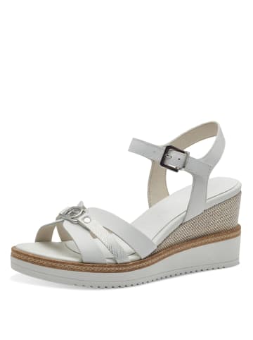 Tamaris Keilsandaletten in Weiß